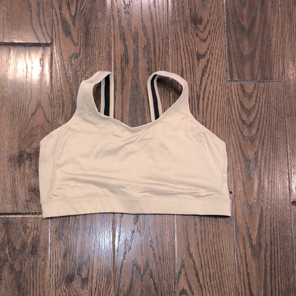 Patagonia tan sports bra size XLarge new with tags